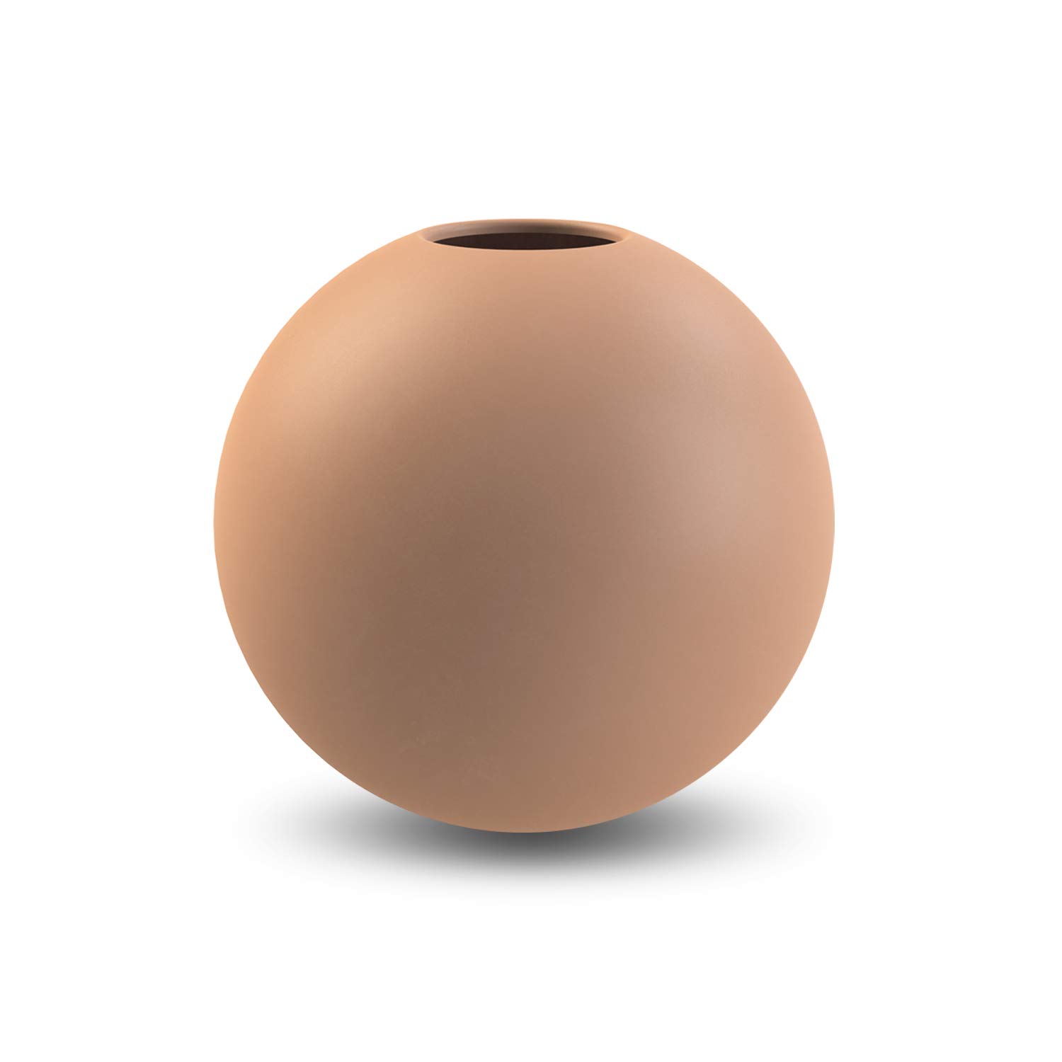 Cooee Design Ball Vase Ceramic Cafe Au Lait 20 Cm