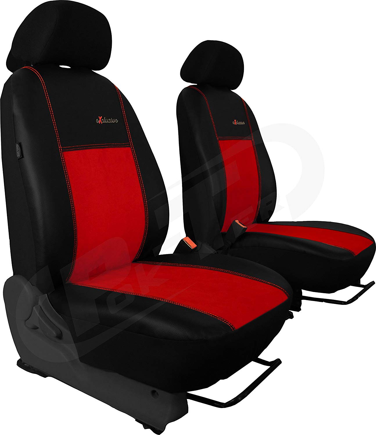 Car seat covers 1 + 1 Alcantara Exclusive Suitable for Ford Tourneo Custom 5 Colours Other Offers. (Red) in this listing. Seat Covers Driver and Passenger Seat and 2 Headrest