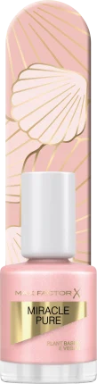 Max Factor Gift set nail polish Miracle Pure 202 Natural Pearl & nail file 2 pieces, 1 piece