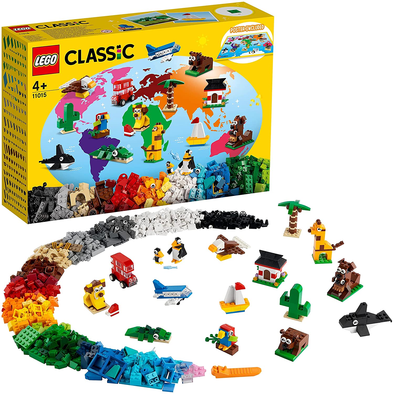 LEGO 11015 Classic \"Once Around the World\" Stones, Toy for Toddlers from 