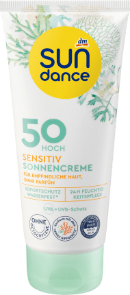 Sun cream sensitive, LSF 50, 100 ml
