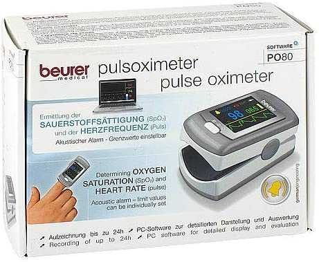 Beurer PO80 Pulse Oximeter (Pack of 1