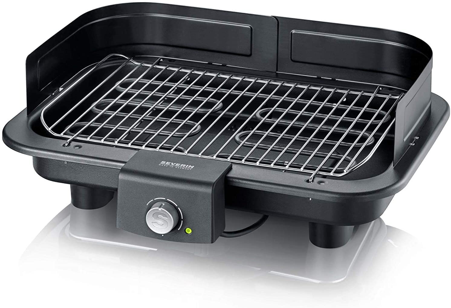 Severin PG 8547 Barbecue/Table Grill 2,500 W, Grill Surface, 41 x 26 cm, Black