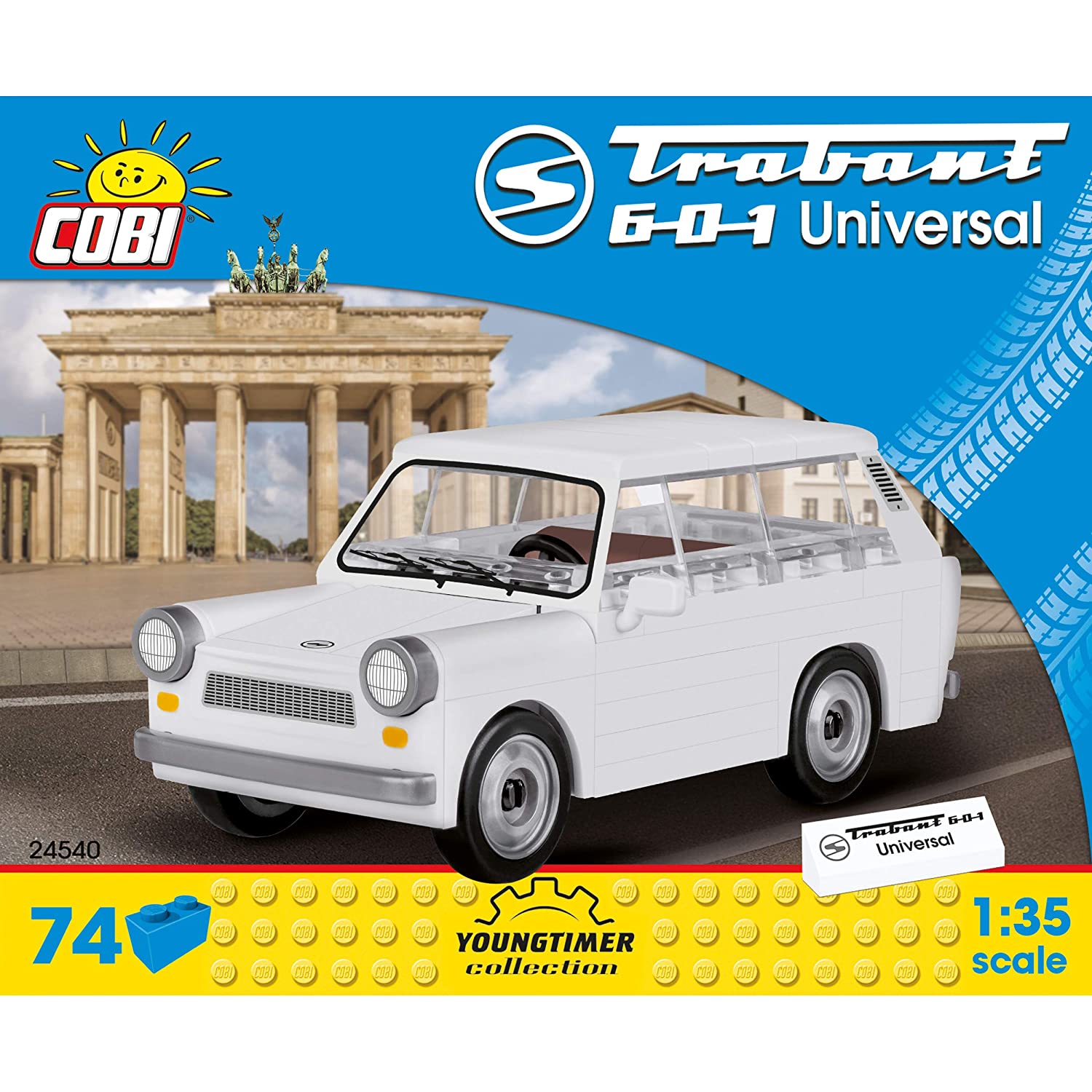 Cobi Trabant 601, Scale 1: 35, A, Various