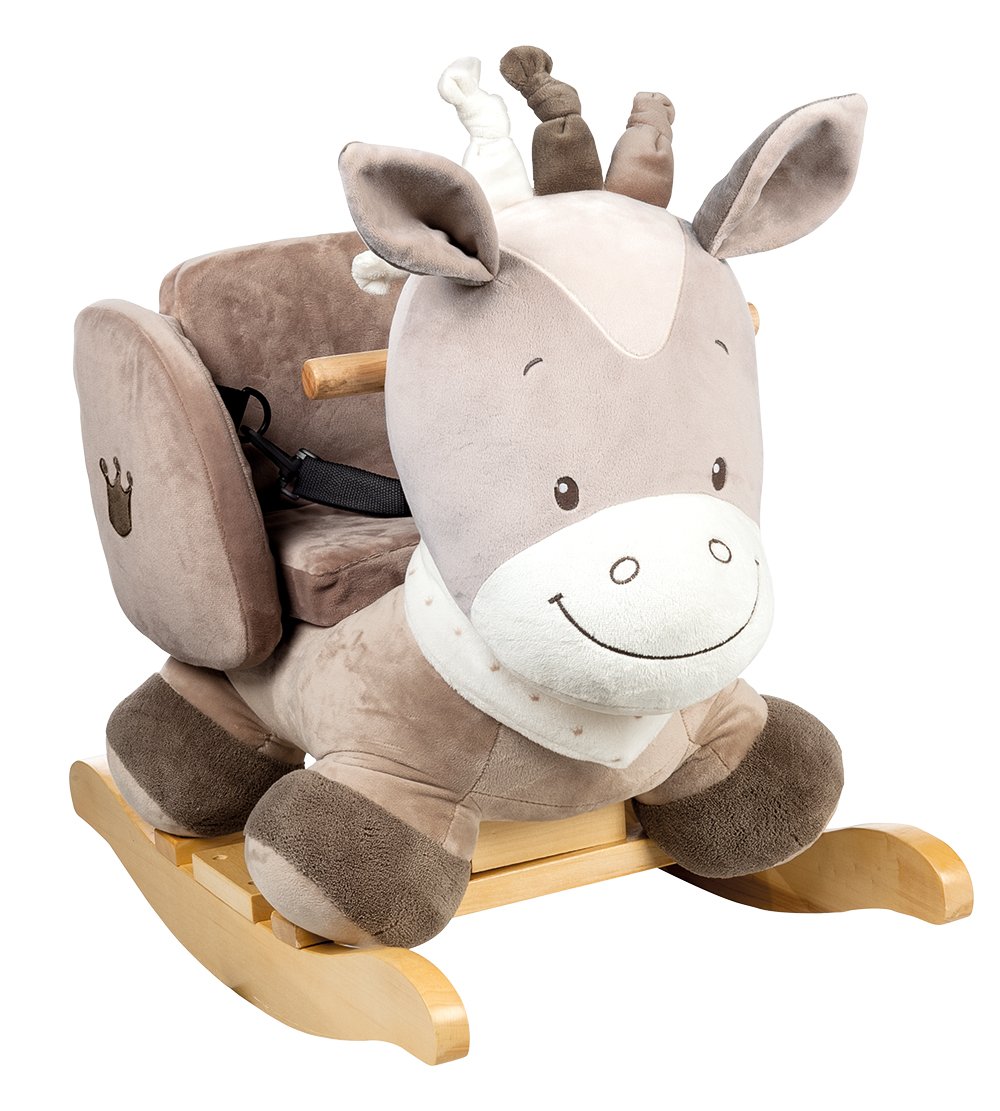 Nattou Rocking Horse With Strap, For Boys And Girls Aged 1 Year And Over  N