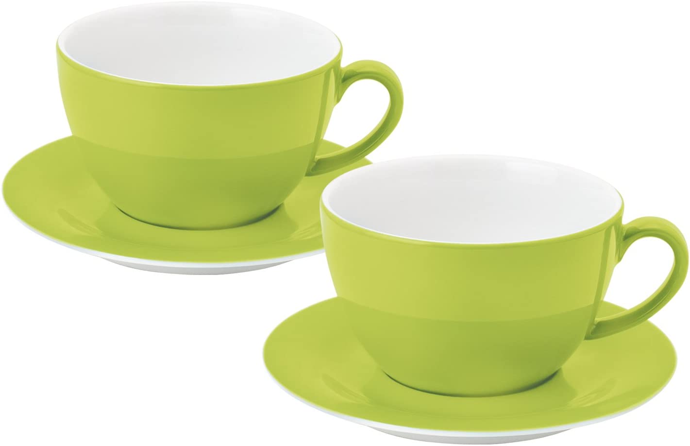 KAHLA Pronto 57E147 A72605 °C Cups Set of 4 Lime Green