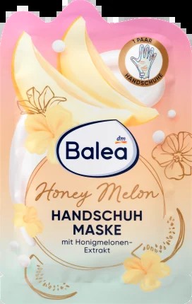 Glove mask honey melon 1 pair, 2 hours