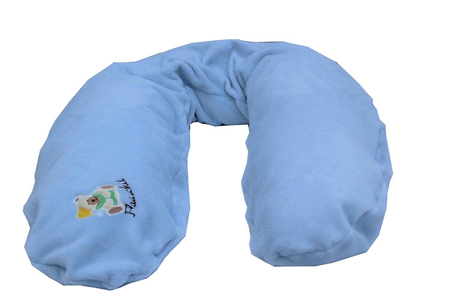 Nursing Pillow Fluffy Wellness Fleece 170 light blue
