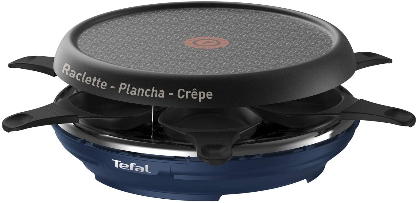Tefal Raclette Colormania RE12A412 Blue 850 W 6 Person