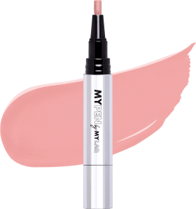 MYLAQ UV Nail Polish My Pen 3in1 - My easy misty rose, 3.7ml