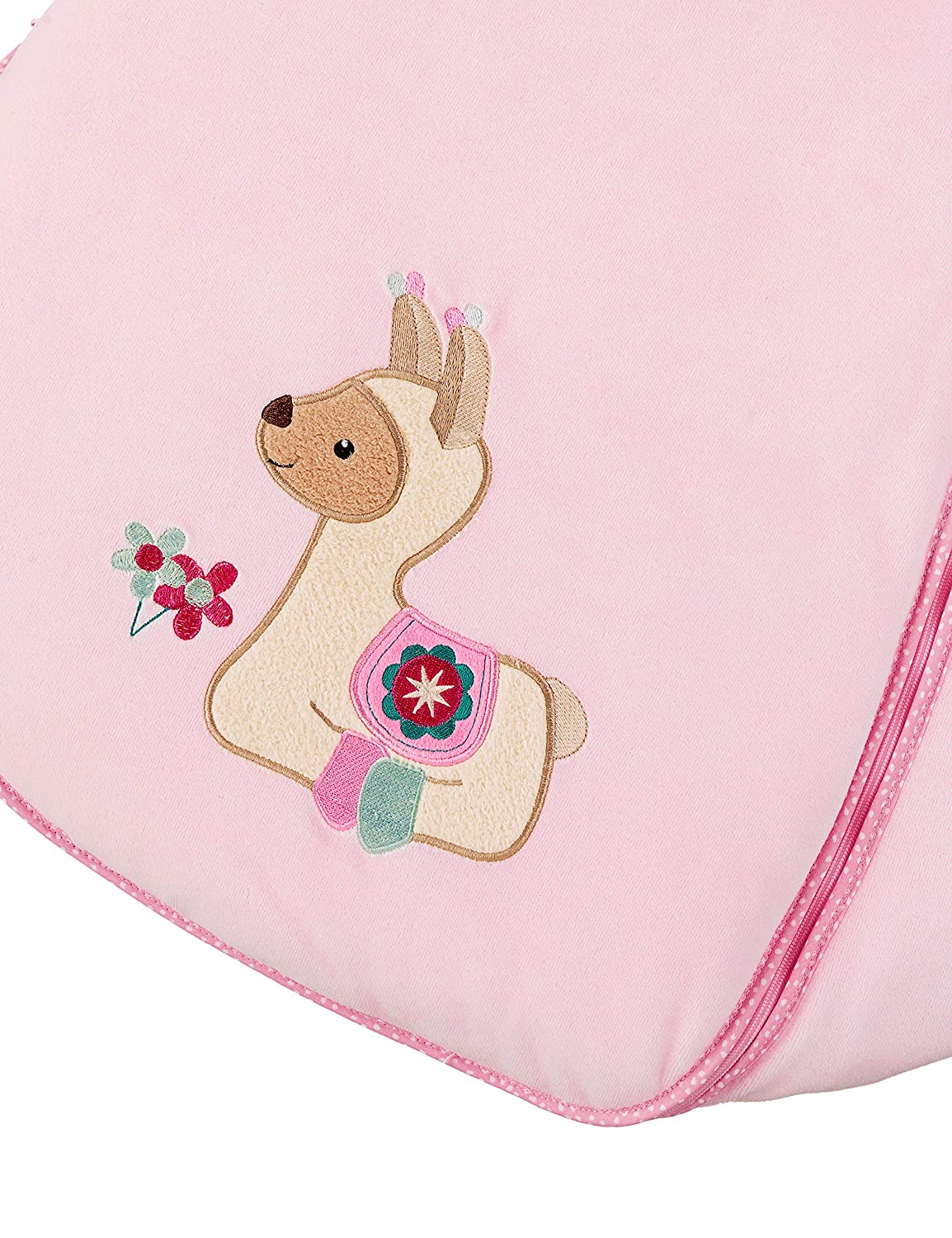 Sterntaler Toddler Sleeping Bag with Removable Sleeves, Heat Regulation, Zip Closure, Size 110, Pink