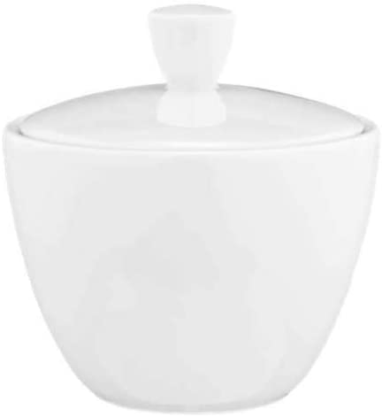 Seltmann Weiden Fashion Sugar Bowl Hard Porcelain 9.8 x 9.8 x 10.2 cm