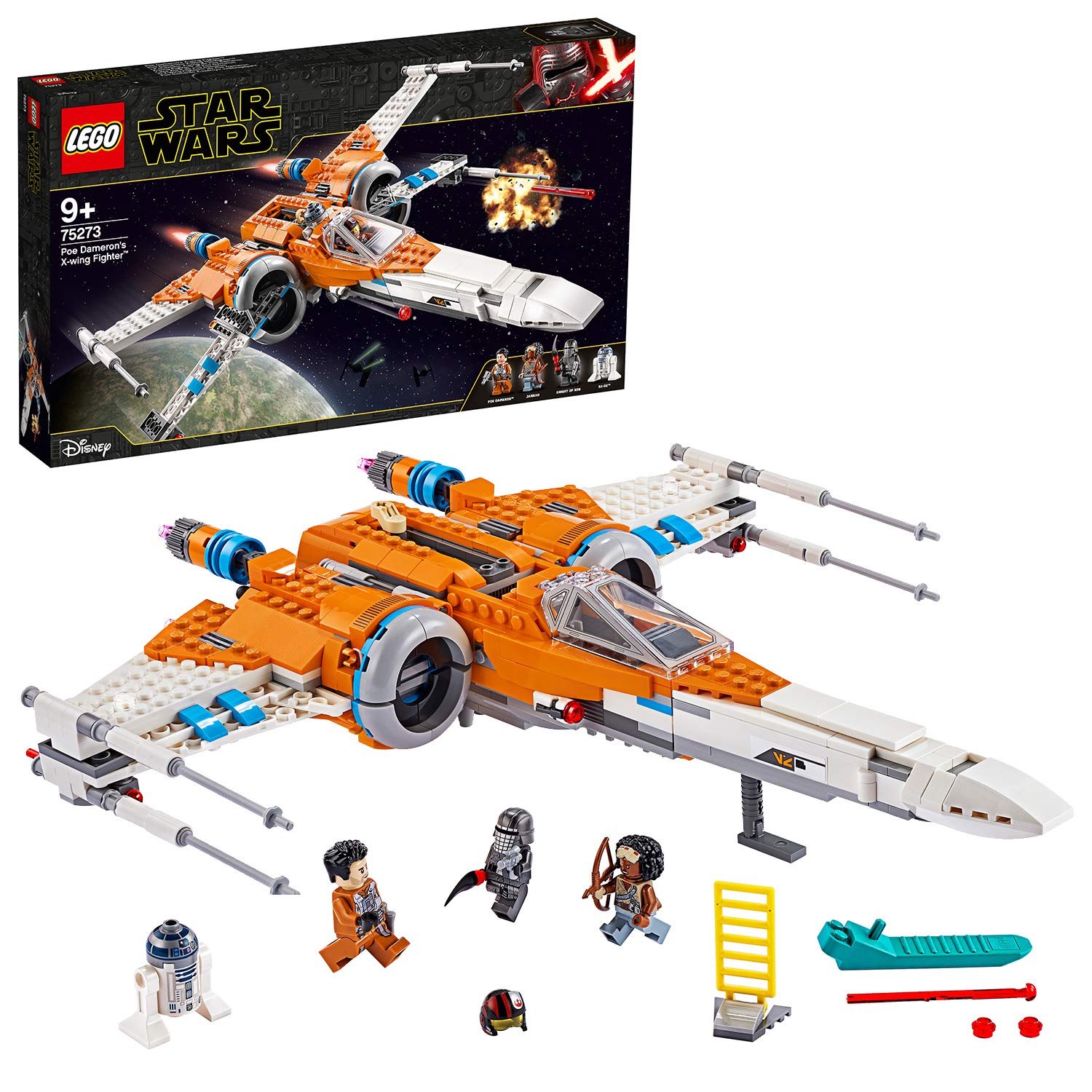 LEGO 75273 - Poe Damerons X-Wing Starfighter, Star Wars, Construction Kit