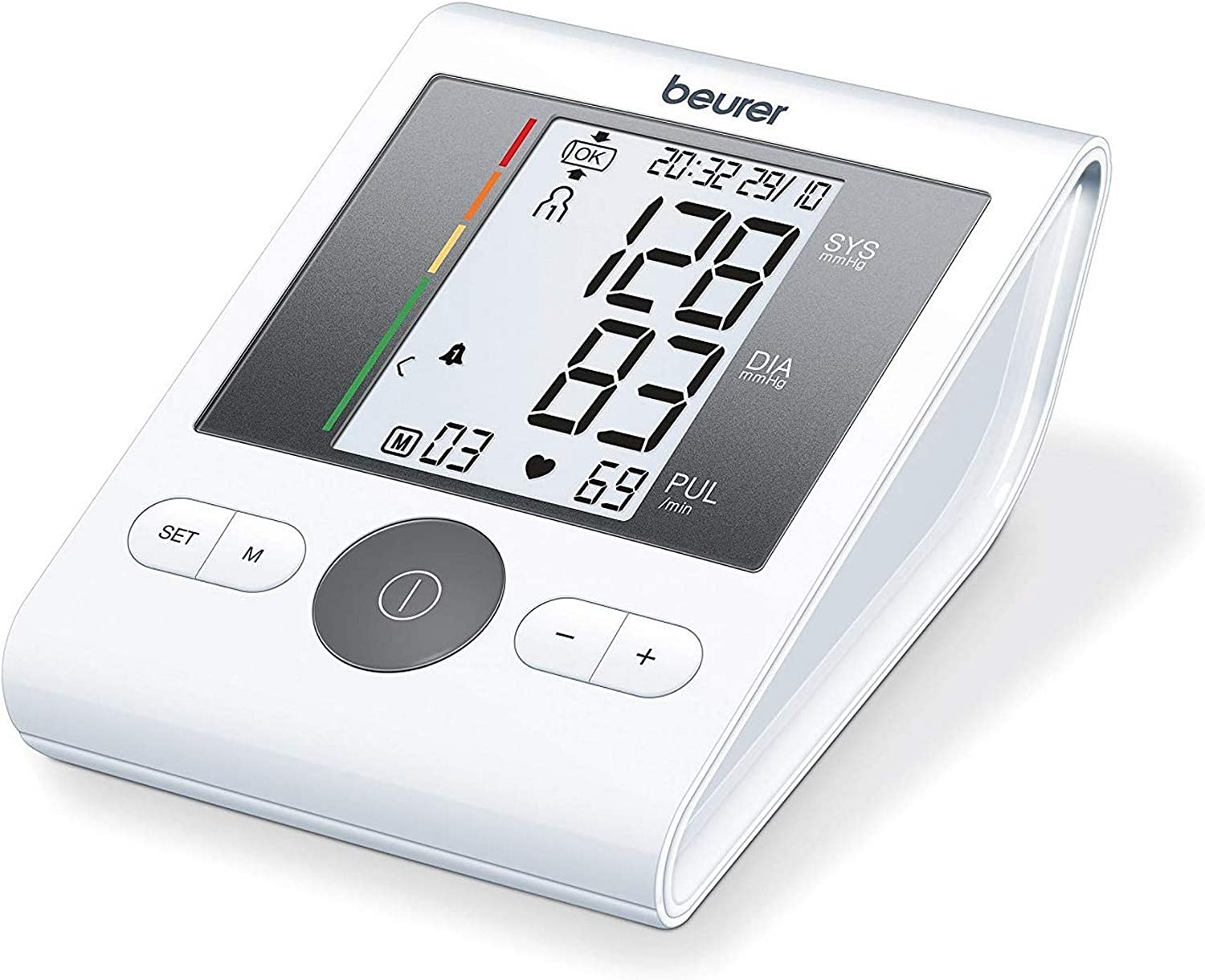 Beurer BM 28 Upper Arm Blood Pressure Monitor, White