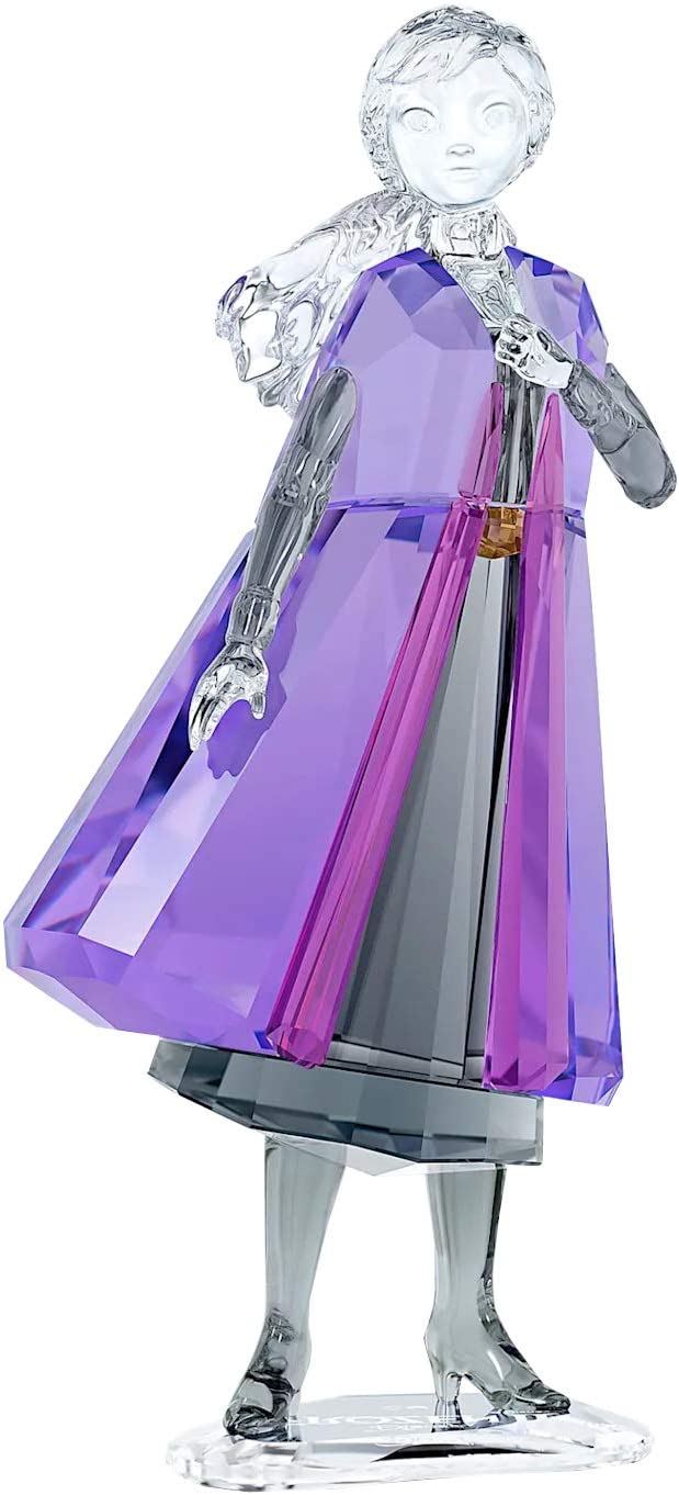 Swarovski Frozen 2 Figurine, Crystal, Purple/Pink/White/Grey, 13 x 5.9 x 4.5 cm