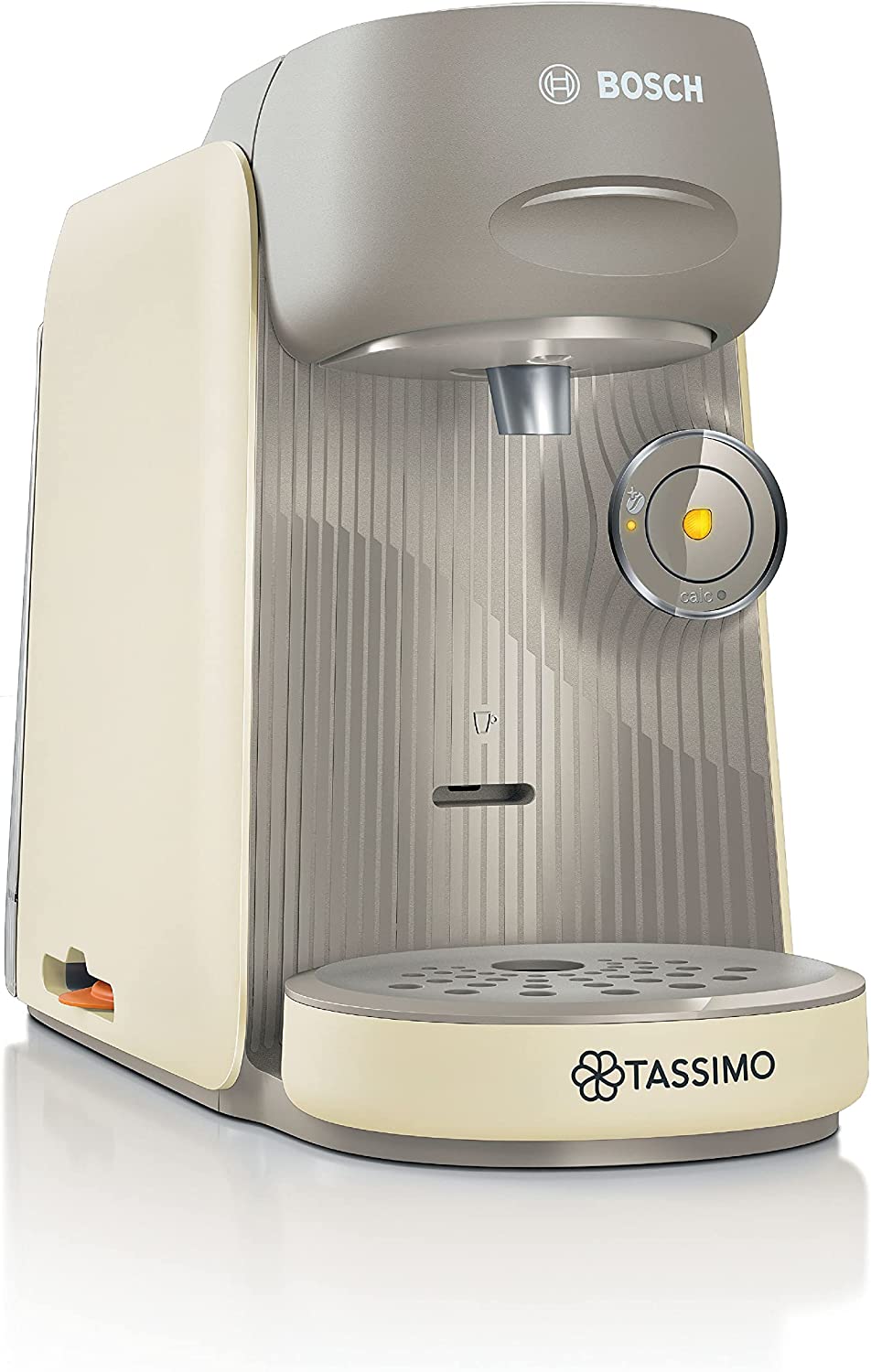 Tassimo Finesse Capsule Machine TAS16B7 Coffee Machine by Bosch, 70 Drinks, Intense Coffee at the Push, Automatic Shut-Off, Perfectly Dosed, Space-Saving, 1400 W, Cream