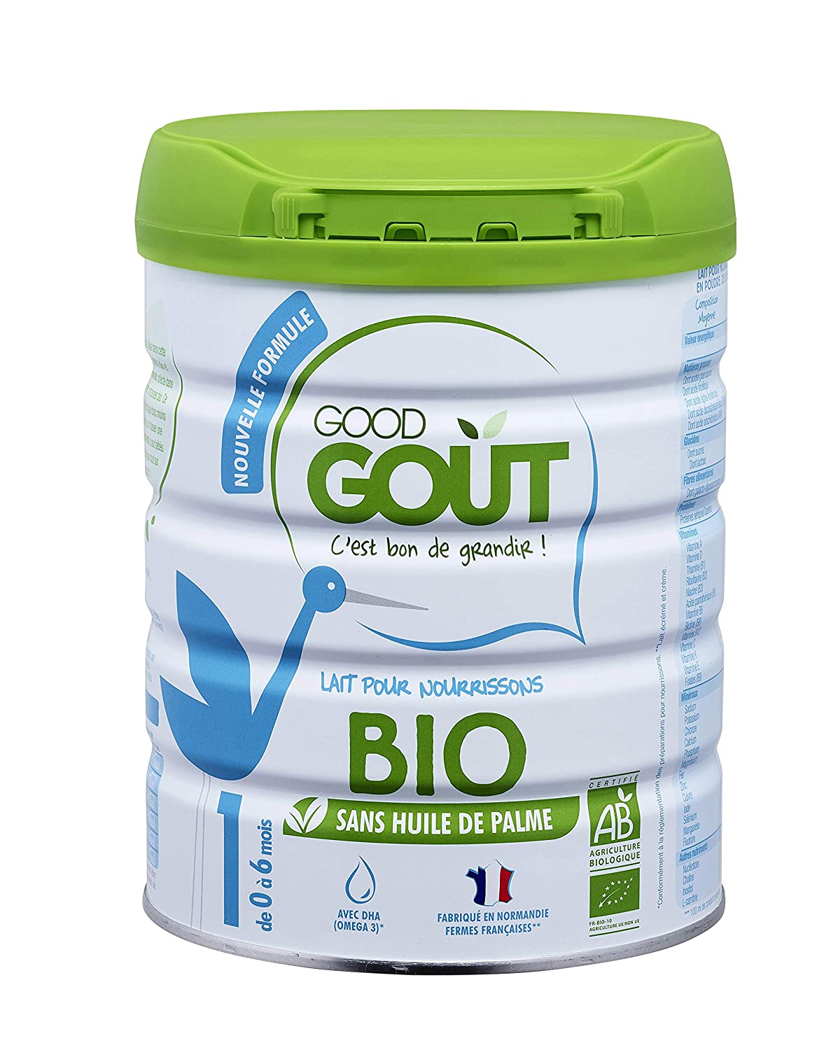 Good Goût BIO - Säuglingsmilch 800 g, von 0 bis 6 Monate