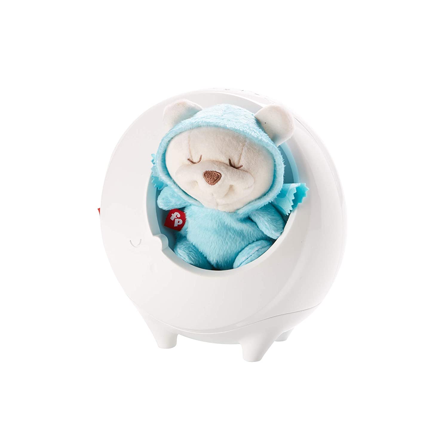 Fisher-Price DYW48 – 2 in 1 Dream Bear Music Box Night Light with Colour Changing Star Light Soft Music and White Noise Baby Equipment from Birth