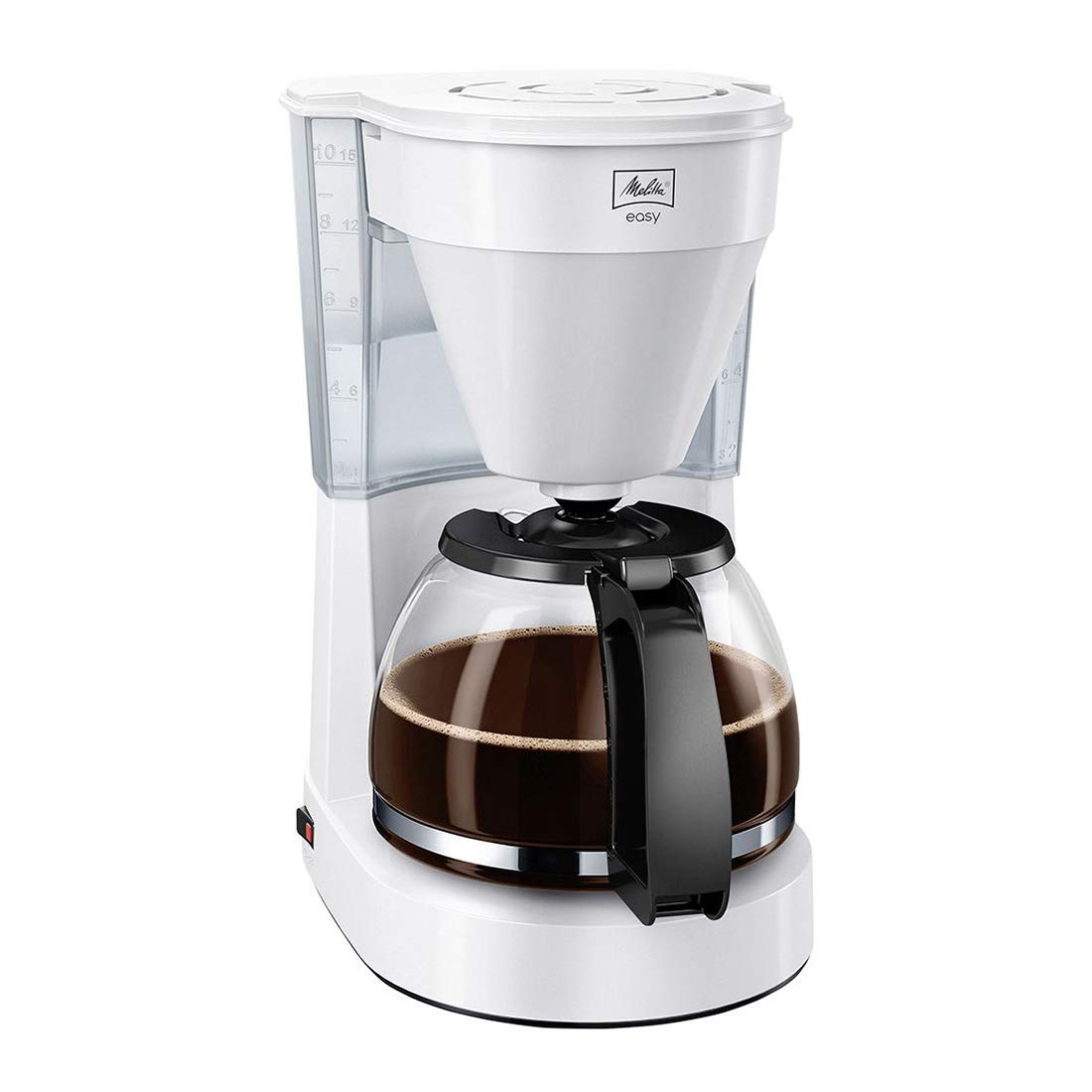 Melitta Easy Filter Coffee Maker With Glass Jug, Compact Design