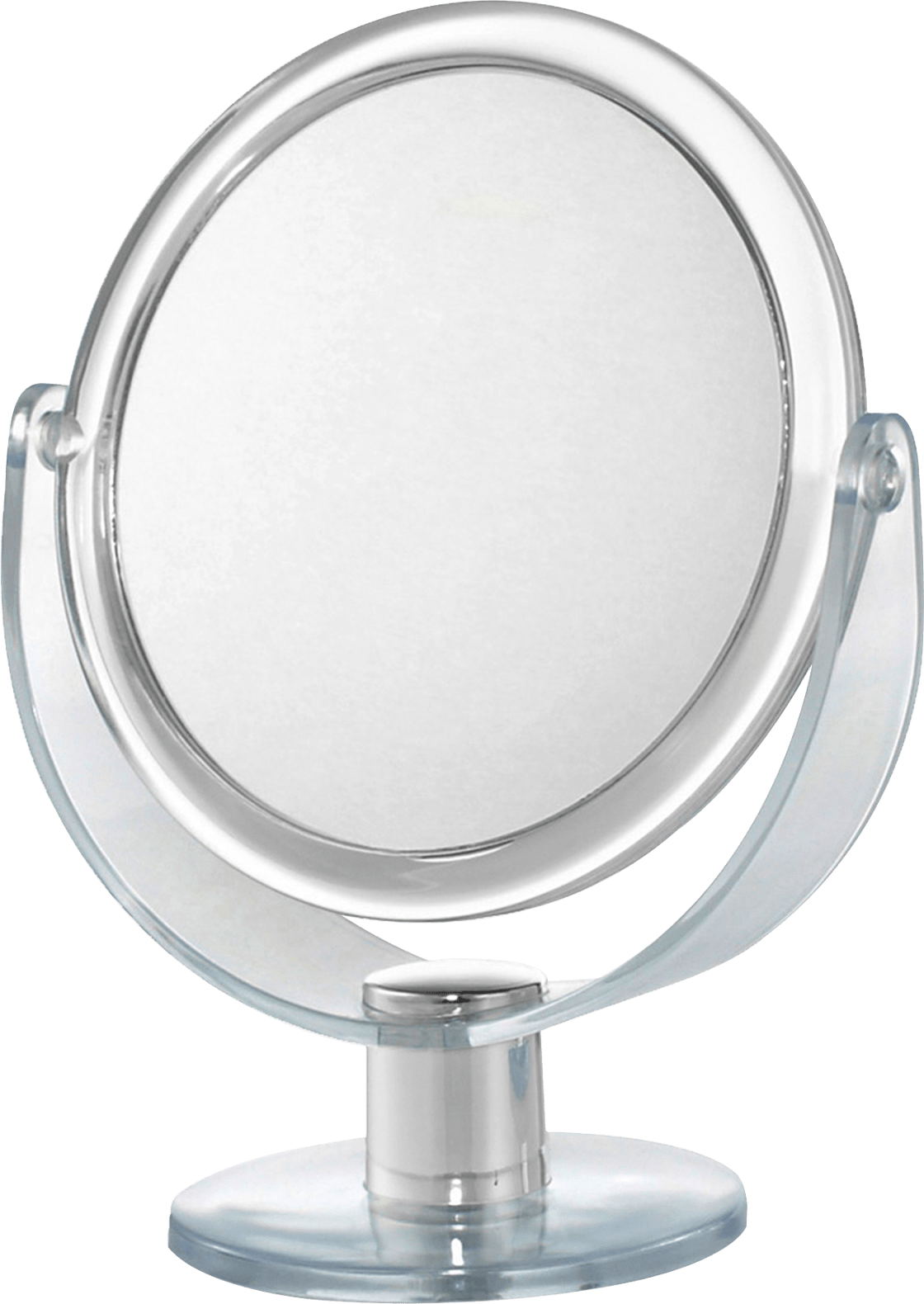 Standing Mirror Double-Sided Made Of Plastic, 1 St