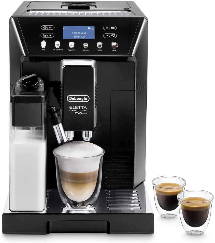DeLonghi De\'Longhi Eletta Fully Automatic Coffee Machine with Milk System