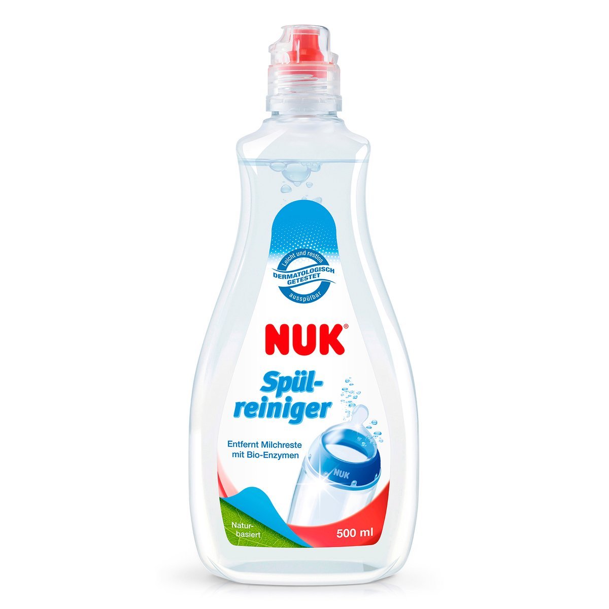 NUK detergent for baby bottles & suckers, 500 ml, with natural-based ingredients