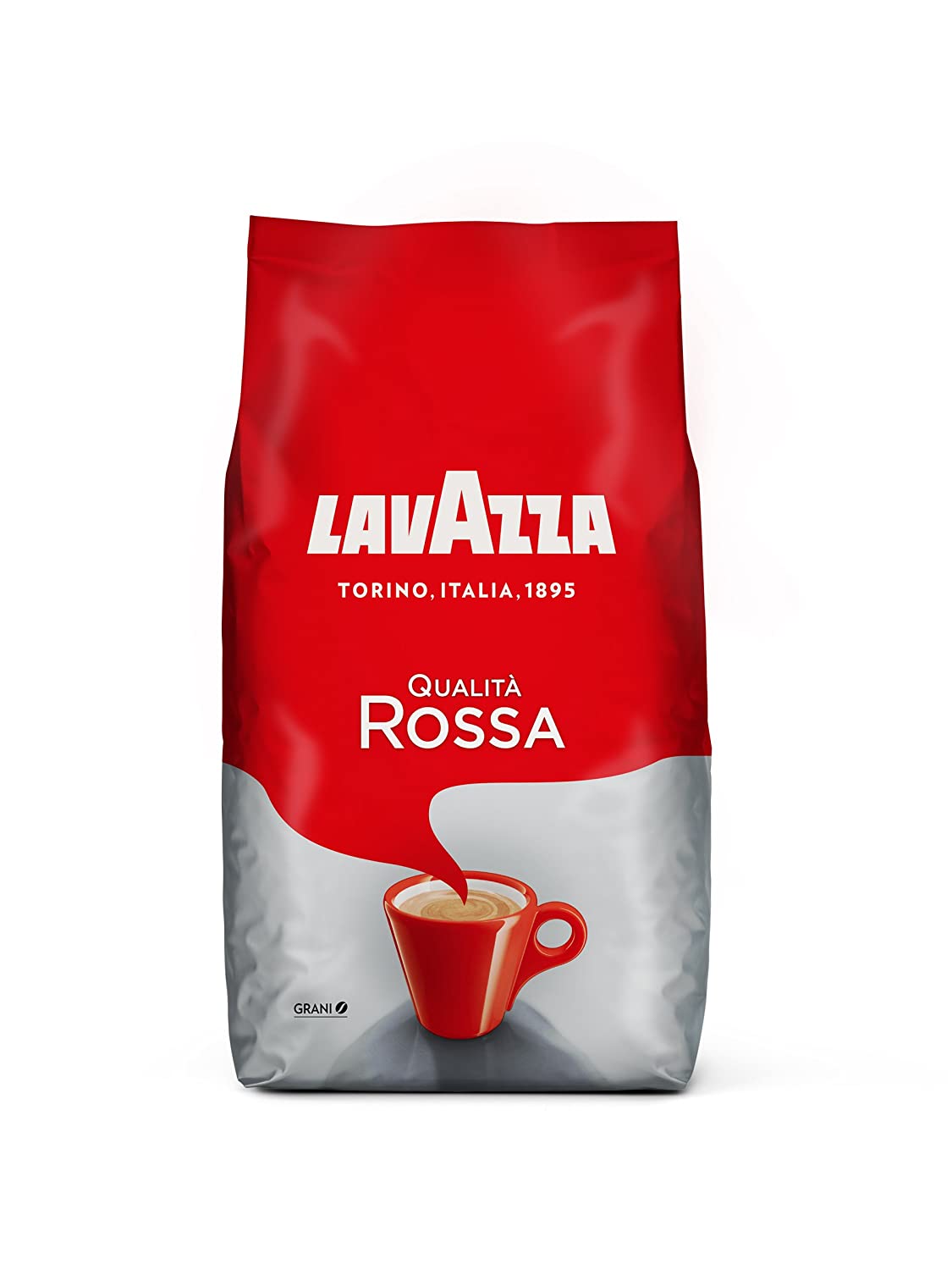Lavazza Kaffee Espresso - Qualita Rossa, 1000g Bohnen