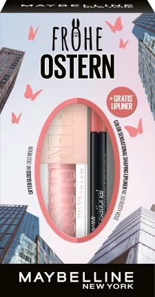 Maybelline New York Lips make -up set lip gloss lifter gloss 003 + free lipiner color sensational 50, 1 st