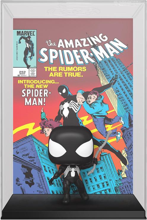 Funko Pop! Comic Cover: Marvel - Amazing Spider-Man #252 - Vinyl Collectible Figure - Gift Idea - Official Merchandise - Toys For Children and Adults - Model Figure For Collectors and Display