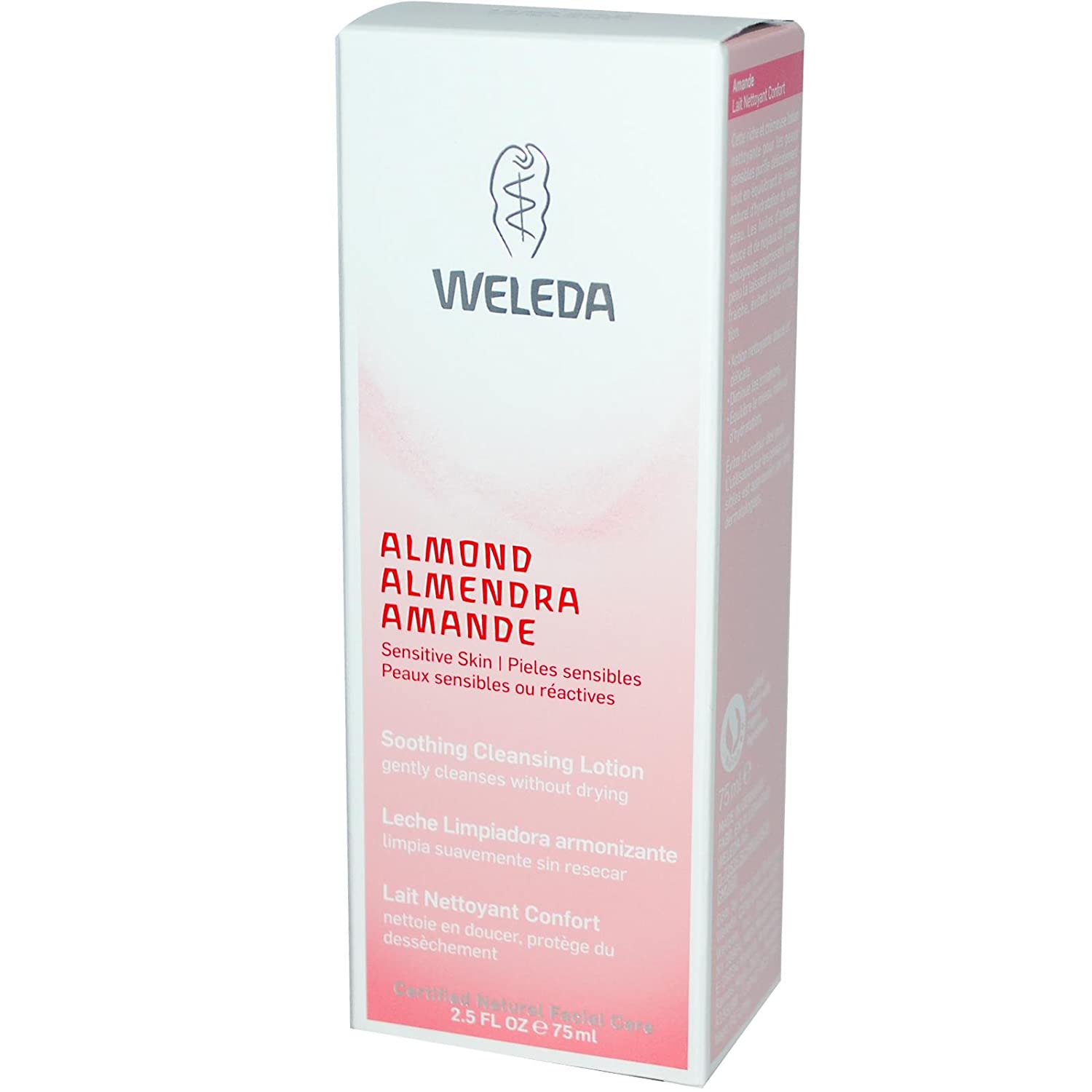 Weleda Almond Soothing Cleansing Lotion 75ml – Pack of 3