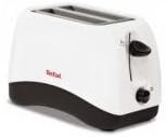 Tefal Delfini 2 Slices, 850 W, Black, White, Toaster (2 Slices, Black, White, Plastic, Rotatable, CE, WEEE, 850 W)