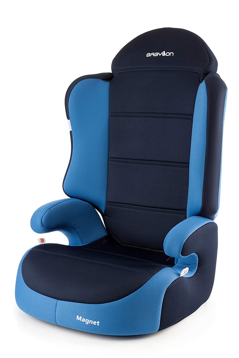 Babylon Magnetic Car Seat Group 2/3, 15-36 kg Child Seat Car Seat Adjustable Headrest ECE R44/04 Grey