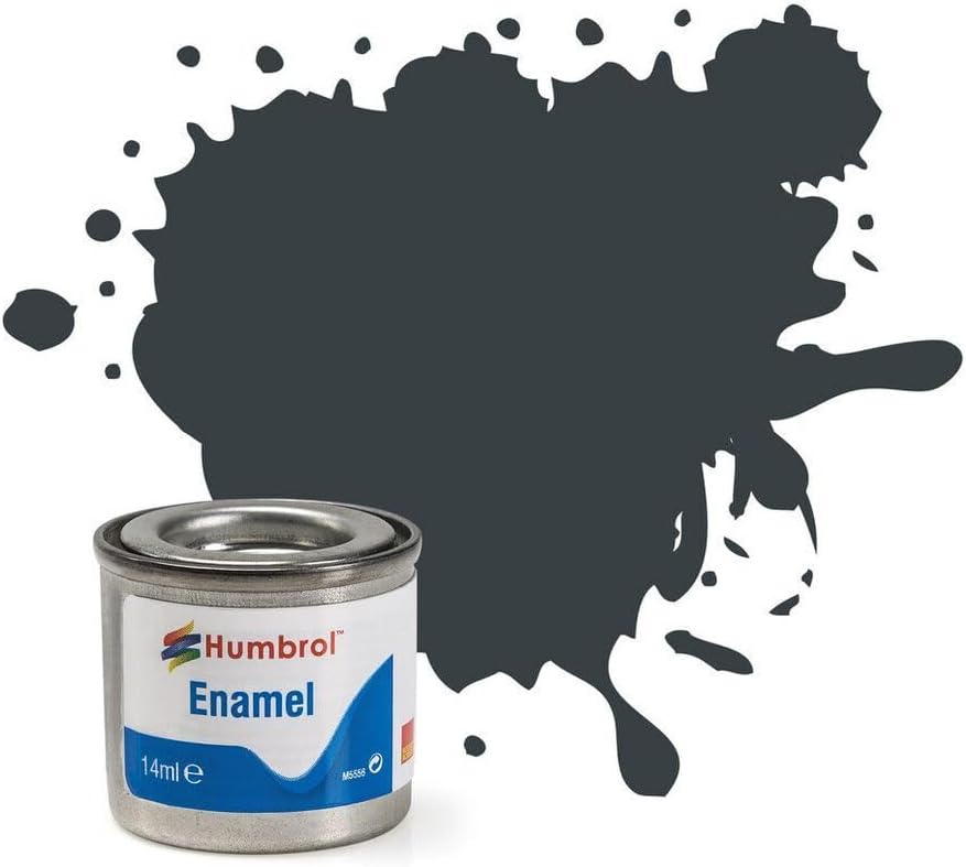 Humbrol 14 ml No. 1 TINLET Enamel Paint 66 (Olive Drab Matte)