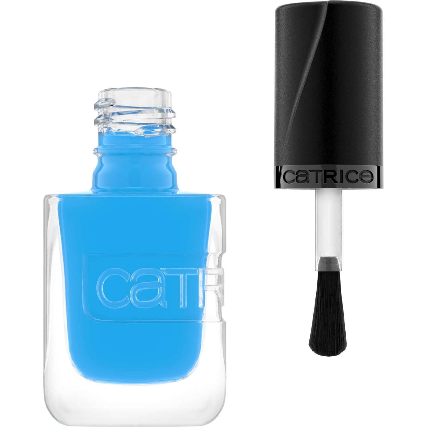 Catrice Gel Affair Nail Lacquer, No. 028, Blue, Long-Lasting, Easy to Remove, Shiny, Vegan, No Microplastic Particles, No Preservatives, No Perfume, 10.5 ml