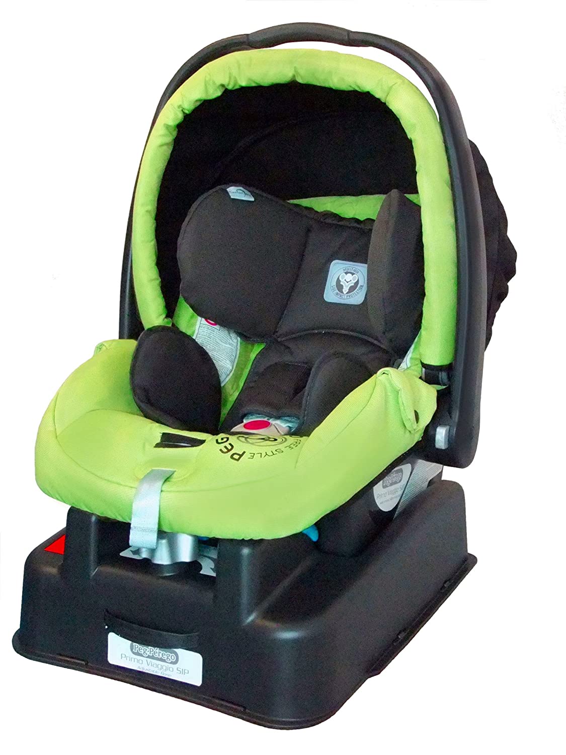 Peg Perego Primo Viaggio SIP Child Car Seat with Adjustable Base Mint