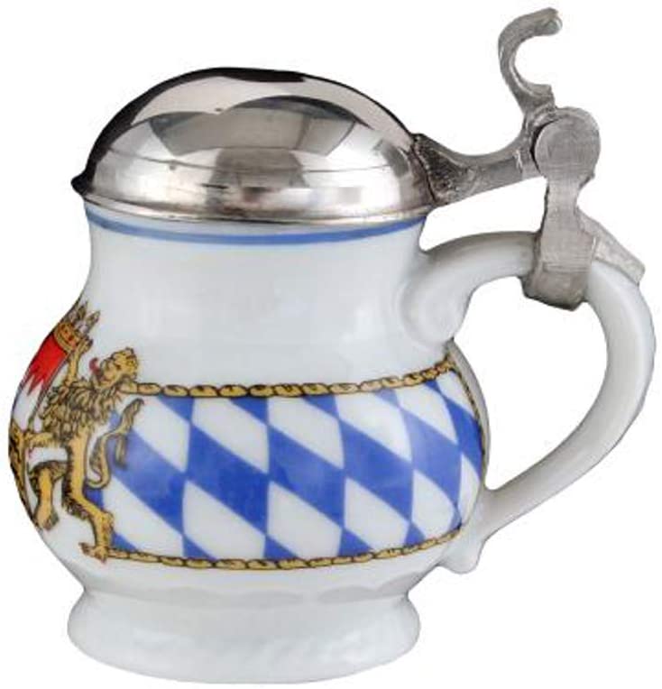 Seltmann Weiden 004.000167 Bavaria Series Beer Mug with Lid Compact 0.65 Litre