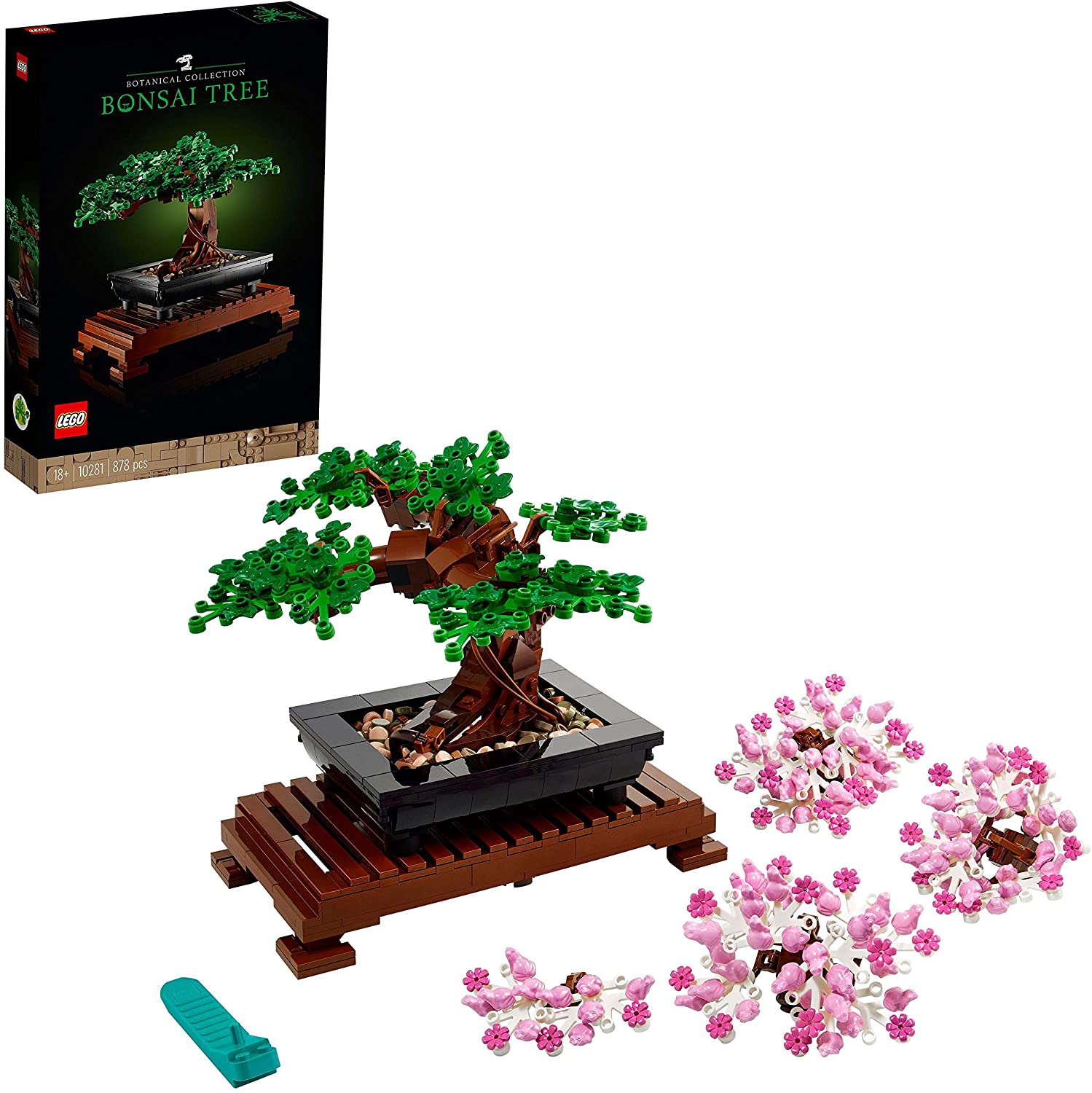 Lego 10281 Creator Expert “Bonsai Tree” Set, Adult Home Decor, DYI Projects