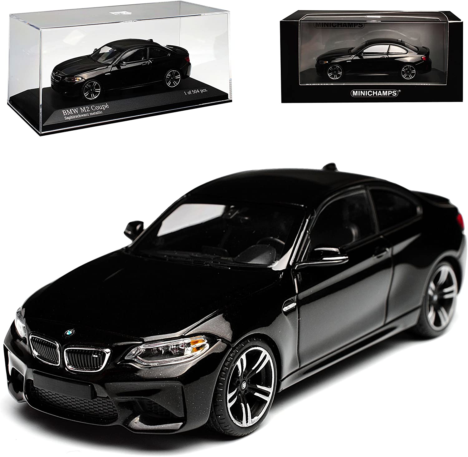 Unknown B-M-W 2 F22 M2 Coupe Black From 2013 Limited 1 Of 504 Pieces 1/43 M
