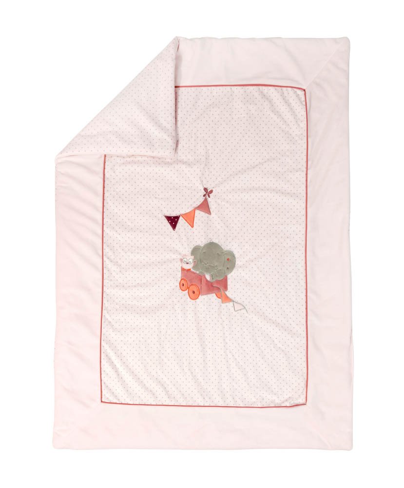 Nattou Baby Blanket Girl 100 x 75 cm pink