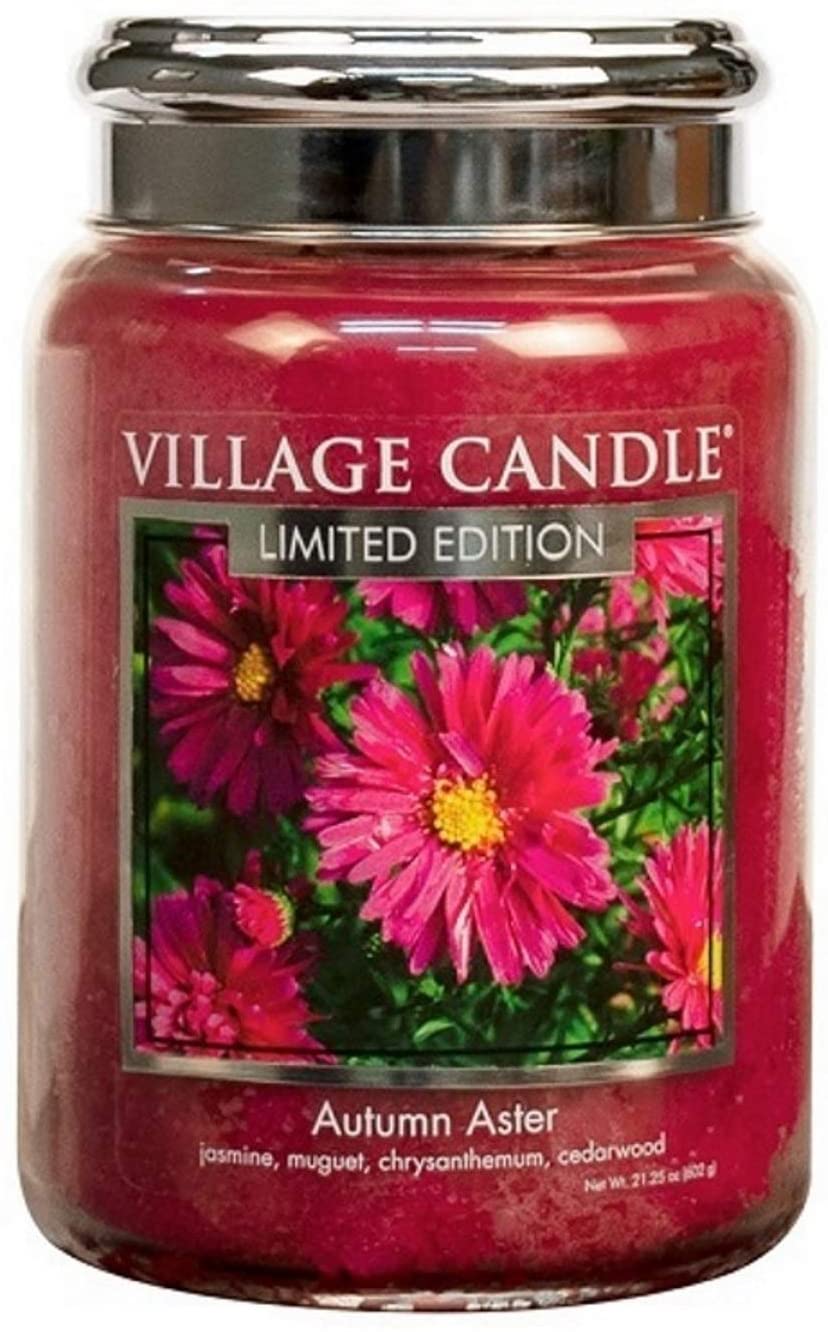 Village Candle Tradition Jar Large 626 G Autumn Aster Le