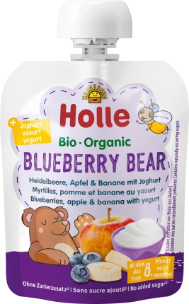 Quetschie Blueberry Bear blueberry, apple & banana with yoghurt, from 8 months, 85 g
