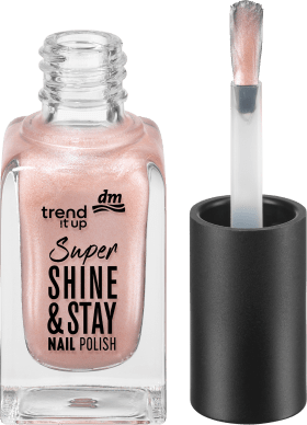 trend !t up Nail polish Super Shine & Stay Nail Polish pearl-light pink 730, 8 ml