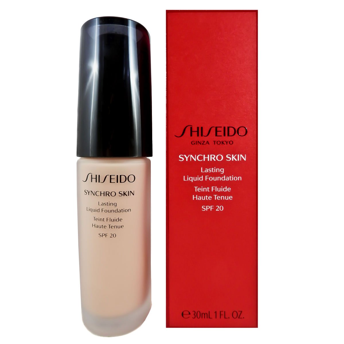 Shiseido Synchro Skin Lasting Liquid Foundation N3 I40 30 ml