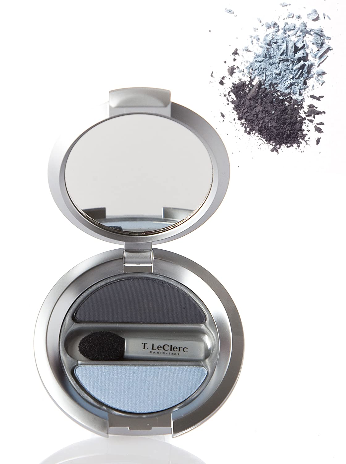 T. LeClerc Ombre à Paupières Duo Mat & Irisé 25 Nuit Opaline 2.4 g