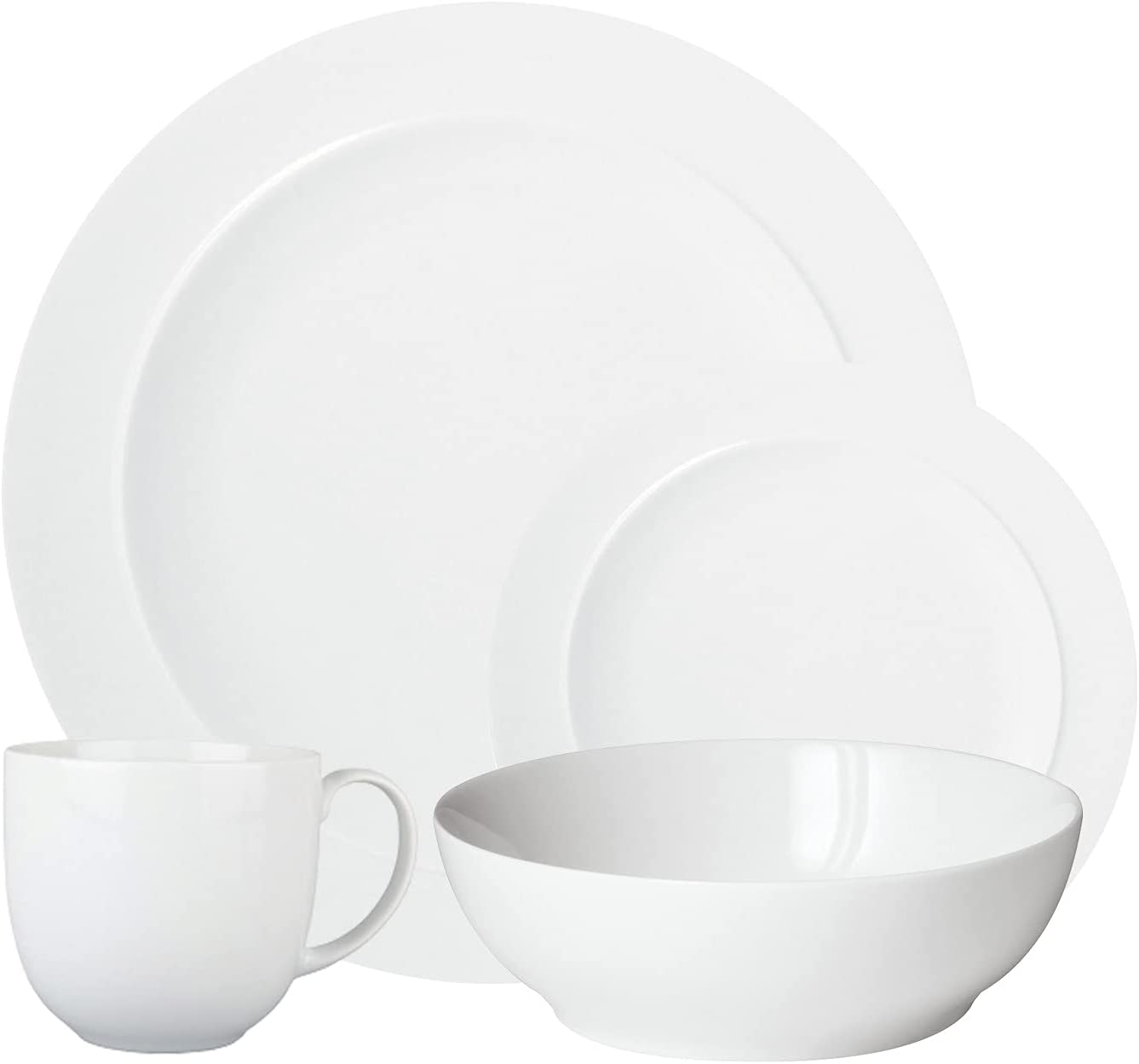 Denby 199048050 16-Piece Stoneware Crockery Set