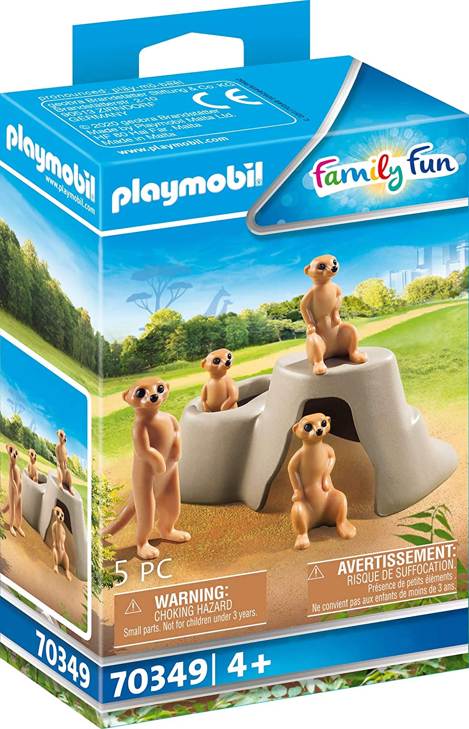 Playmobil 70349 Meerkat Colony, 4 Years And Above.