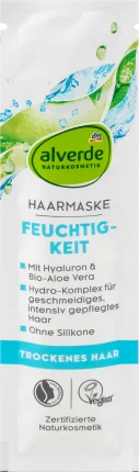 Haarmask Moisture Aloe Vera & Hyaluron, 20 ml