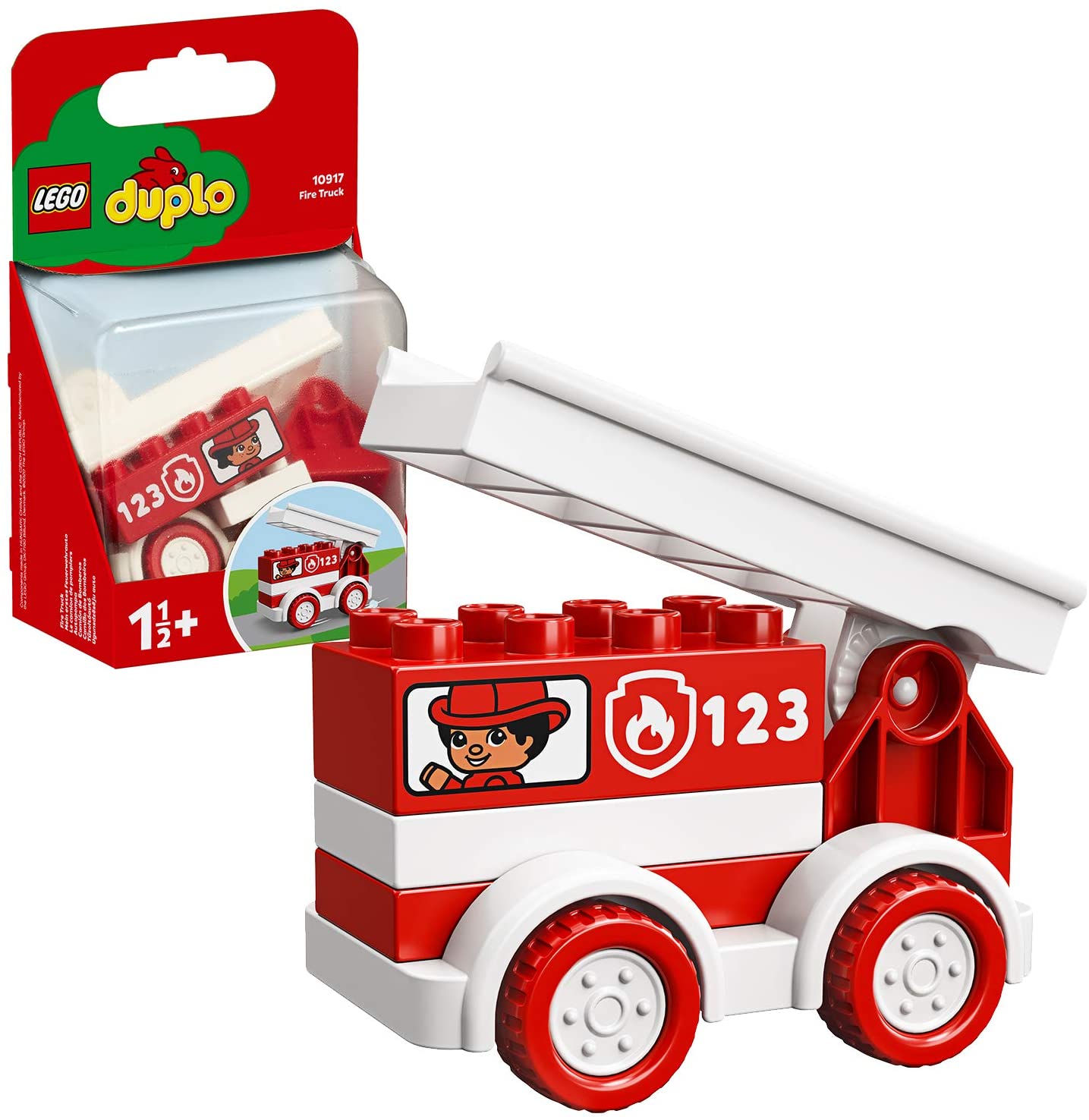 Lego 10917 Duplo my first Fire Engine Starter Kit for Toddlers Aged 1, 5 Ye