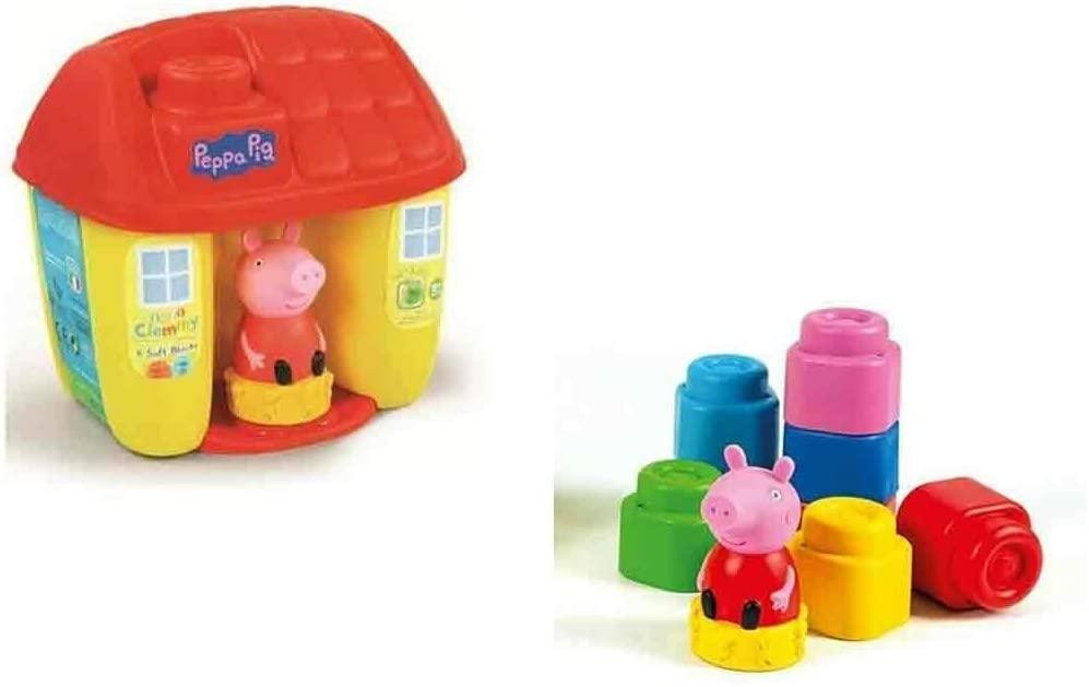 Clementoni - Soft Clemmy-Secchiello Peppa Pig 17346 Multi-Coloured