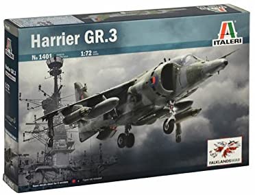 Italeri 1: 72 Harrier Gr. 3 1401 Falk Lands War
